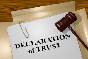 Declaration of trust